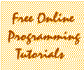 Free Online Programming Tutorials